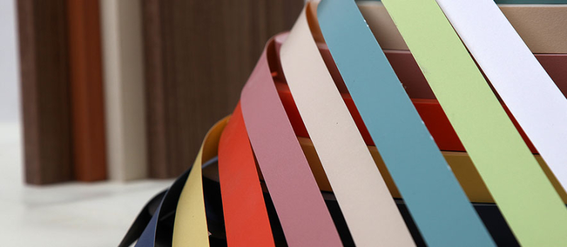 Flat Colored Pvc Edge Bands